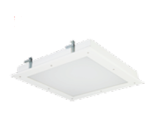 Picture of Havells LED Bottom Opening Clean Room 42W LED 6000K (2x2) Downlight - LHECDQL7PP5I042**
