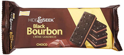 Picture of Parle hide & seek black bourbon choco biscuit (100g)