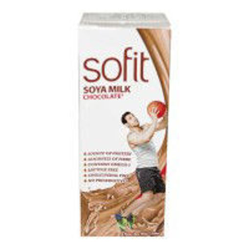 Sofit Soya Milk Chocolate Protein Drink 200 Ml TetrapackPobara