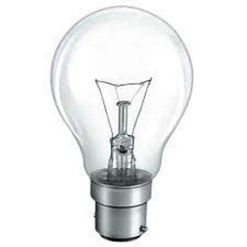 Picture of ONIDA Old Cap Non ISI GLS Crystal 100W Clear Bulb (25 Bulb)