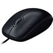 Picture of Logitech B100 Full Size Corded  Optical USB Mouse With Scroll Wheel