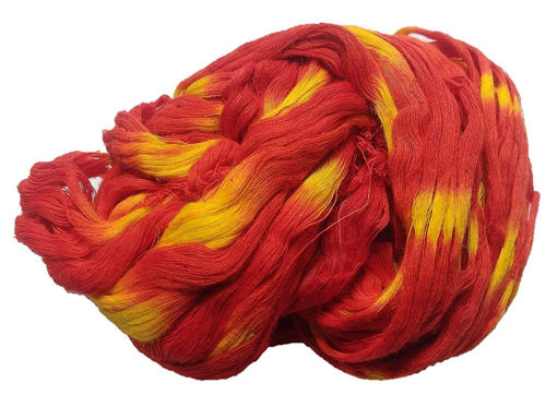 Picture of Poojan Aati , Cotton Thread Mauli Kalawa Raksha Sutra (Yellow and Red) (Chota Gitti)