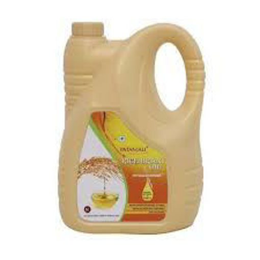Picture of Patanjali Rice Bran Oil (5L)