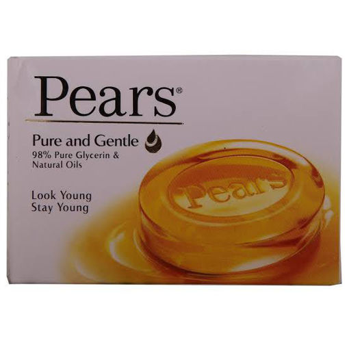 Picture of Pears Pure & Gentle Bathing Soap bar (60g)