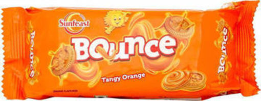 Picture of Sunfeast Bounce ORANGE Cream Biscuits (34g+7g extra = (41g)