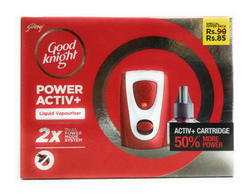Picture of Godrej Good knight Power Activ+ System - Mosquito Repellent Combo Pack (Machine + Refill)