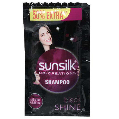 Picture of Sunsilk Black Shine Shampoo - 6ml (16Pc)