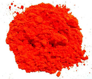 Picture of Poojan (25g) Sindur / Soft and Fragrant Orange Sindoor / Hanuman Chola Sindur / Sindoor for Lord Hanuman