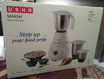 Picture of Usha Smash Mixer Grinder (MG-2853) 500-Watt 3 Jars (White)