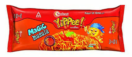 Picture of Sunfeast Yippee magic masala noodles (360g) {with yippee my mystery masala 60g, 15/- Free}