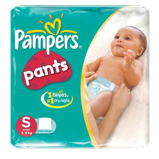 pampers dry pants small