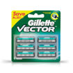 Picture of Gillette Vector Plus Manual Shaving Razor Blades (Cartridge) - (6N) Pack