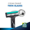 Picture of Gillette Vector Plus Manual Shaving Razor Blades (Cartridge) - (6N) Pack