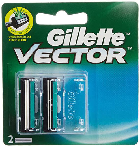 Picture of Gillette Cartridges - Vector Plus (Pack of 2 Blade)
