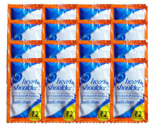 Picture of Head & shoulders Anti-Dandruff Shampoo Basic Clean - 5ml, (Pack Of 16Pc)