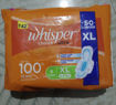 Picture of Whisper Choice ULtra +50 Longer Wings Size - XL (6 Pads)