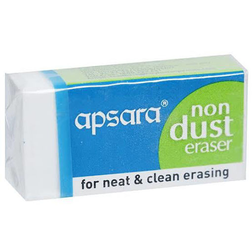 Picture of Apsara Non Dust Eraser (33 mm x 17 mm x 10 mm), 1Pc