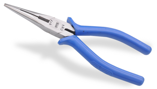 Picture of PYE -911 LONG NOSE PLIERS LENGTH -155 mm WITH THICK INSULATION