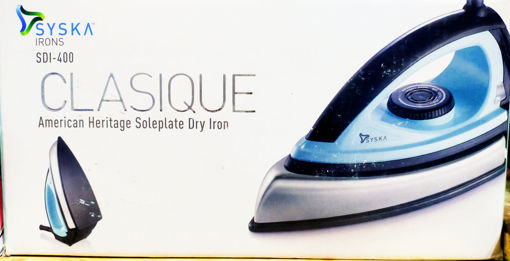 Picture of Syska SDI 400 Dry Iron (Grey) 2 Year Warranty