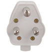 Picture of Anchor Penta 3 Pin Plug Top (White, 240 V, 6 A)