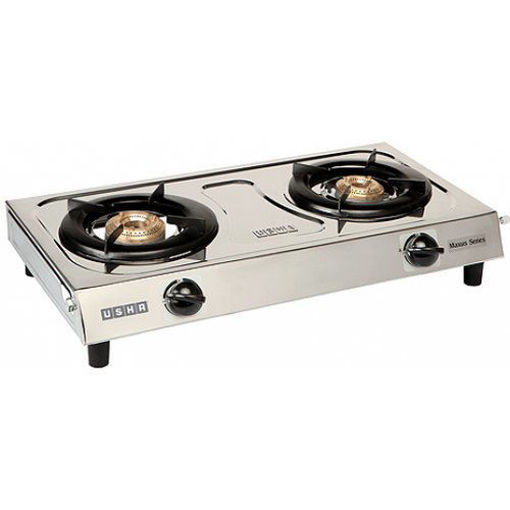 Picture of Usha Maxus MXGS 2001 LPG Gas Stove, for Kitchen With 2 Year Warranty
