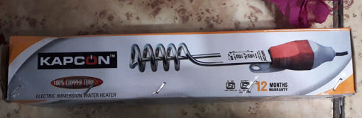 Picture of KAPCON 1500 Watt Immersion Water Heater Electric Copper 1500 W Rod