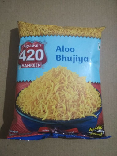 Picture of Agrawal's 420 Namkeen Aloo Bhujiya (45g)