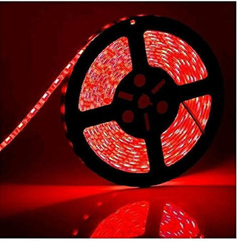 Picture of Non Waterproof LED SMD Strip Light with Driver 12V DC 5 metres Red