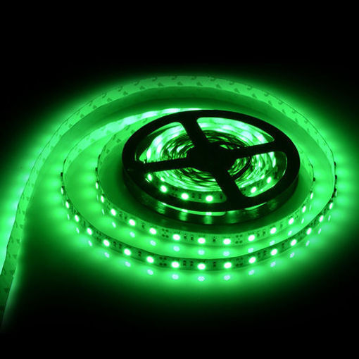 Picture of Non Waterproof LED SMD Strip Light with Driver 12V DC 5 metres Green