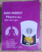 Picture of mini Parrot Continuous Hindu 35 Mantra Pooja Bell/Machine/Device, Just Plug in and Enjoy Divine Sounds IN DIGITA Effective for Meditation, Relaxation, Stress