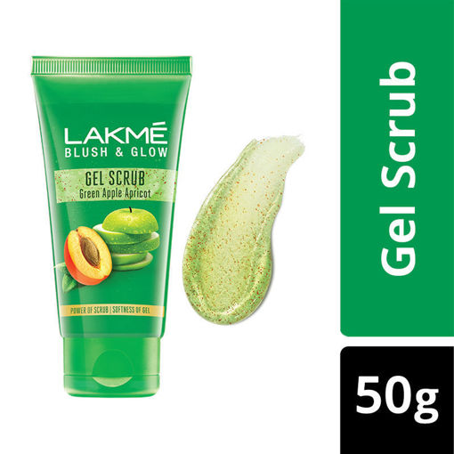 Picture of Lakme Blush & Glow Green Apple Apricot Gel Scrub (50 g)