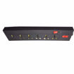 Picture of 6+1 PVC Model Electrical 6 Sockets and 1 Switch Surge Protector Spike Strip Guard Extension Cord / Board for Computer with 3 m Wire , Black