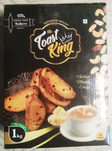 Picture of The Toast King Special Mawa Rusk Toast (1kg) (60Pc) Packet