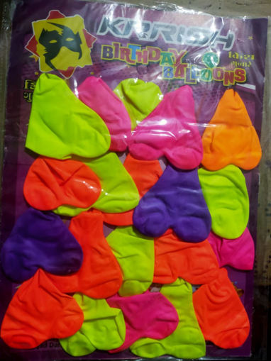 Picture of Birthday Balloons Small Size 20Pc Packet
