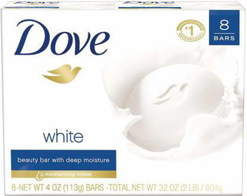 Picture of dove creme beauty bathing bar pack of 8 (100gm*8)
