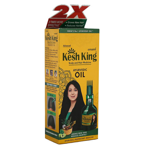 Picture of kesh king ayurvadic oil 120ml (100ml+20ml free)
