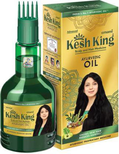 Picture of kesh king Ayurvadic oil 50 ml + 10 ml Extra