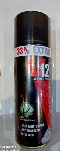 Picture of V12 SHAVING FOAM REGULAR 400ML ( 300ML+100ML FREE )