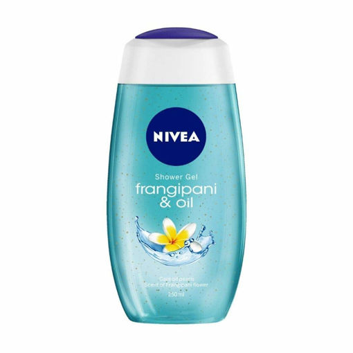 Picture of NIVEA Shower Gel, Frangipani & Oil Body Wash, Women, 250ml