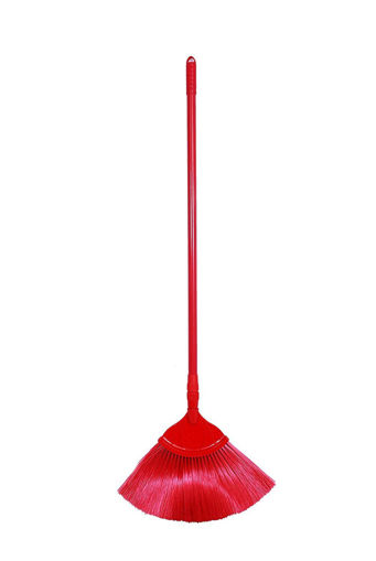 Picture of Plastic Ceiling Jala Cleaning Broom Jhadu Roof Duster (Standard, Multicolour)