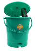 Picture of Pooja Plastics Pedal Dustbin/Garbage Bin/Waste Bin for Home, Kitchen and Office (Small) (Green)