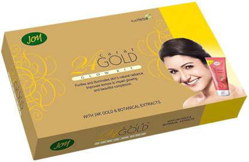 Picture of JOY GOLD FACIAL KIT WITH FREE FACEWASH WORTH RS.65