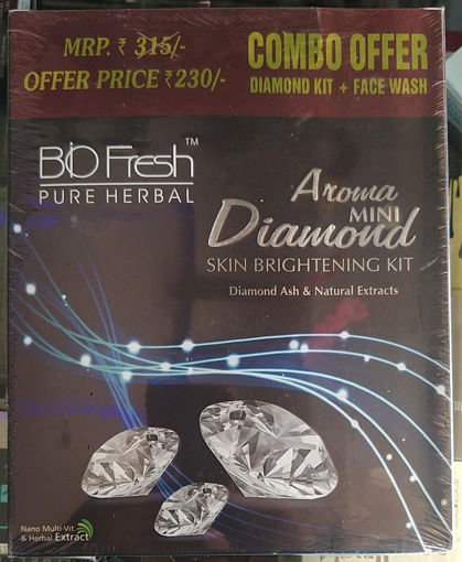 Picture of BIOFRESH AROMA MINI DIAMOND SKIN BRIGHTENING FACIAL KIT COMBO PACK