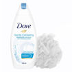 Picture of Dove Gentle Exfoliating Nourishing Body Wash, 190 ml with (Free Loofah)