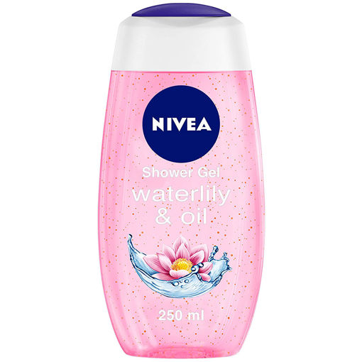 Picture of NIVEA Shower Gel, WaterLily & Oil Body Wash, Women, 250ml