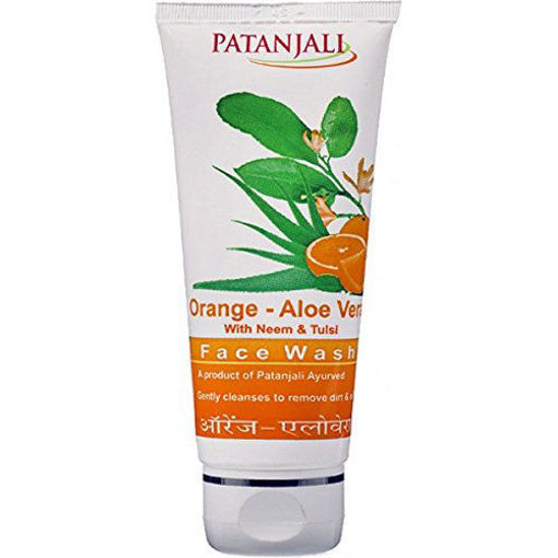 Picture of PATANJALI Orange And Aloevera Face Wash 60g