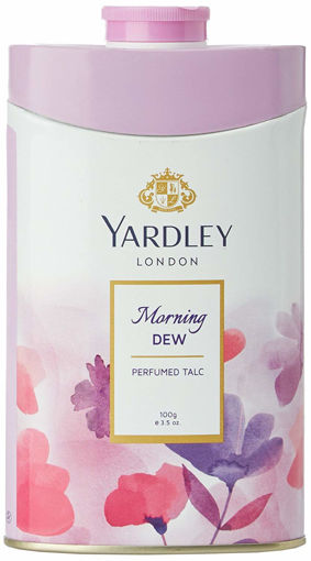 Picture of Yardley London Morning Dew perfumed talc powder 100g