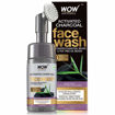 Picture of WOW Skin Science Charcoal Foaming Face Wash with Built-In Face Brush for Deep Cleansing - No Parabens, Sulphate, Silicones & Color, 100 ml +50ml Extra