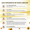 Picture of VLCC Gold Facial Kit For Luminous And Radiant Complexian With White & Bright Glow Gel Creme, 60g