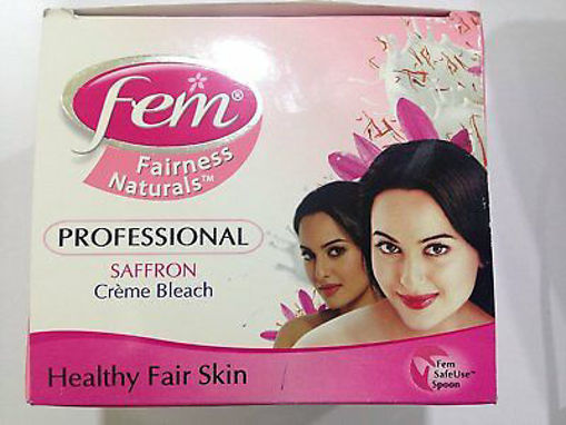 Picture of Fem Professional Saffron Crème Bleach, Healthy Fair Skin 314.4g